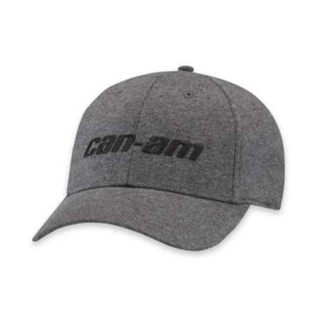 Can-Am Brodeerattu Logo Lippalakki "Light Grey"